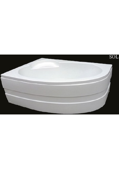 Alika 140 x 95 CM Asimetrik Küvet Panelli