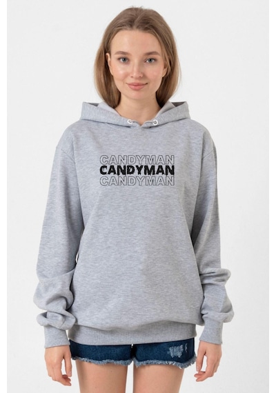 Candy Man Halloween Grimelanj Kadın 3ip Kapşonlu Sweatshirt 001