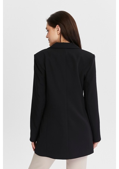 Oversize Dokuma Blazer Ceket 001