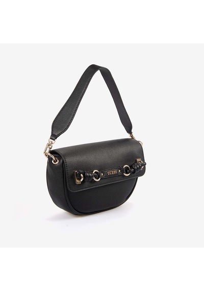Guess Kadın Vegan Camelia Omuz Çantası Hwbg9742190 Siyah