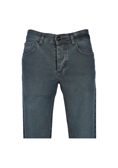 Cengiz İnler 5 Cep Düğmeli Kot Pantolon Slim (548484019)