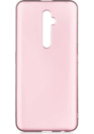 Oppo Reno 2z Kılıf Zore Premier Silikon Kapak Rose Gold