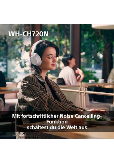 Sony Wh-ch720n Gürültü Engelleme Özellikli Kablosuz Bluetooth Kulaklık - 35 Saate Kadar Pil Ömrü Ve Hızlı Şarj İşlevi - Mavi
