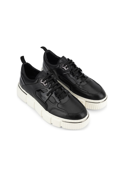 Tamer Tanca Erkek Hakiki Deri Siyah Sneakers & Spor Ayakkabı 698 1369-5 Erk Ayk Sk26-27 Sıyah Dr Tamer Tanca Erkek Hakiki Deri Siyah Sneakers & Spor Ayakkabı 698 1369-5 Erk Ayk Sk26-27 Sıyah Dr