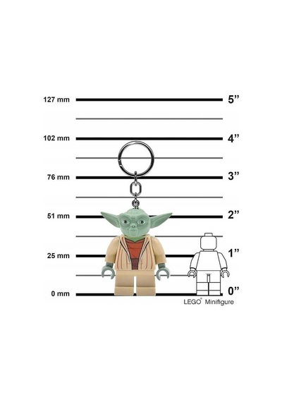 Lego Keylight Yoda Led Key Chain Ke11h