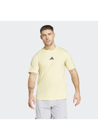 Adidas Je8239 Power 3s Tee Erkek T-shirt SARI