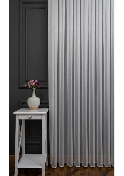 Evdepo Home Kullanıma Hazır Tül Perde (540648940)