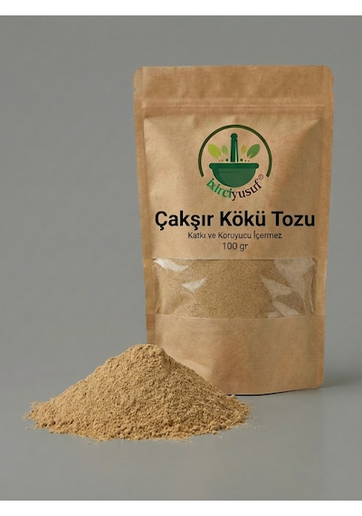 İxirciyusuf Çakşır Kökü Tozu Heliz Kökü Doğal Öğütülmüş Kök 100 G