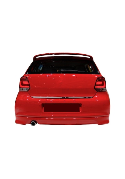 Volkswagen Polo 6R Formlu Krom Bagaj Alt Çıta 2009 2017 Paslanmaz N11.1693