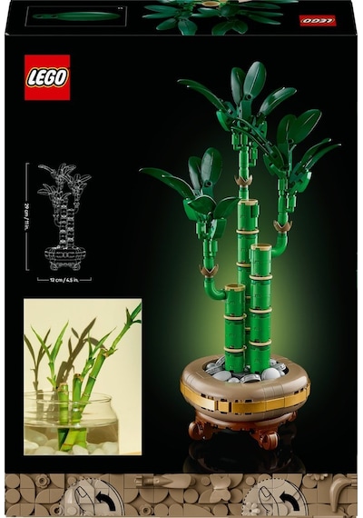 LEGO® Botanicals Sans Bambusu 10344 - Dogasever Yetiskinler için Dekoratif Bitki Yapim Seti (325 Parça)