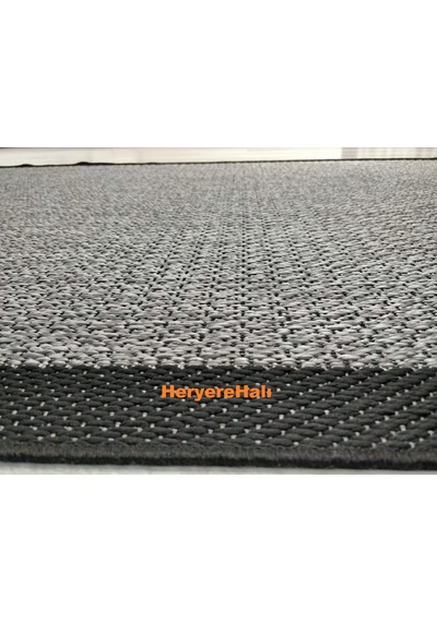 Foneks Halı Loris Yeni Nesil Yumuşak Sisal Halı L106sıyah-120x180
