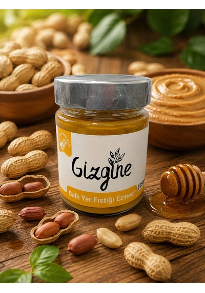 Gizgine Ballı Yer Fıstığı Ezmesi 250 G
