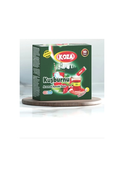 Tedar Koza Tek İçimlik Kuşburnu Aromalı Toz İçecek 50'li Najmaddin 0.75 LT - 2.5 LT - 12 KG