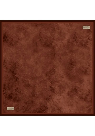 Güz Yaz Serinliği Eşarp - 90 X 90 -2347 Kiremit