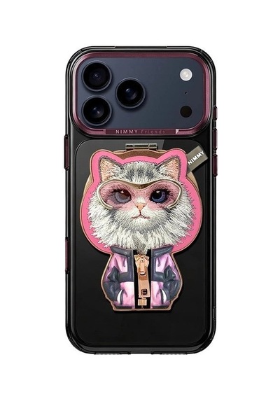 18 Pro Max Kılıf Nimmy Telefon Kılıfı Dekoratif Koruyucu Detaylı çok renkli