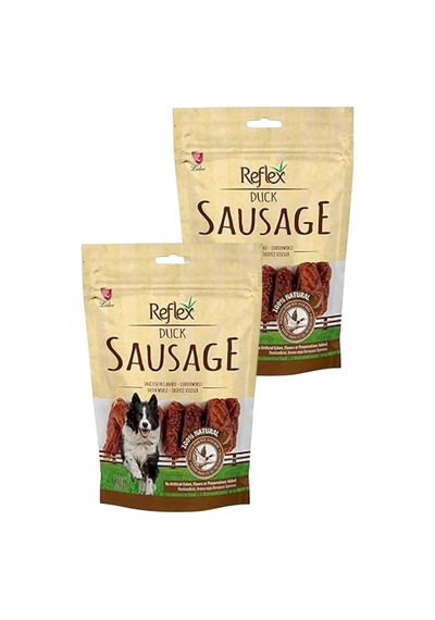 Sausage Ördekli Sosis Köpek Ödül Maması 80gr İkili Paket