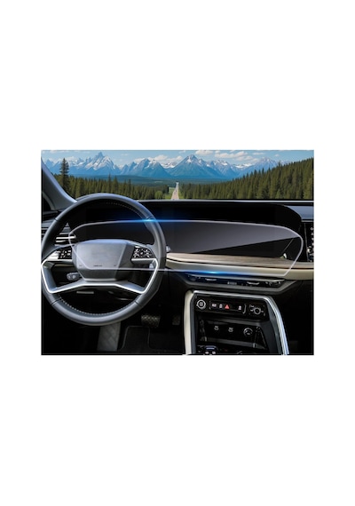 Audi A5 / A6 Uyumlu 2026 Model 26.4 İnç Direksiyon Arkası Büyük Ekran 9h Nano Ekran Koruyucu