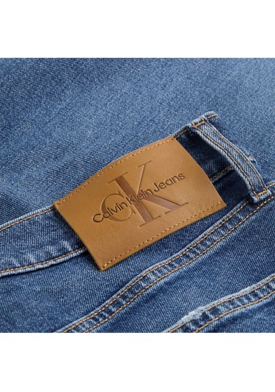 Calvin Klein Slım Straıght Jeans-7274 Mavi Kot