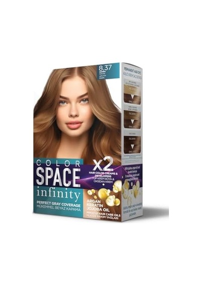 Space Infınıty Set Saç Boyası 8.37