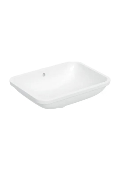 Geberit Variform 505.060.01.1 Dikdörtgen Tezgah Altı Lavabo Beyaz 49 CM