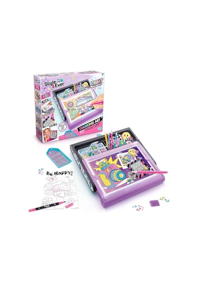 28817 Sun-cnl-hobi Set 4ever Dıamond Art 3ın1 Işıklı Bo - Ajak-898446 1 Adet