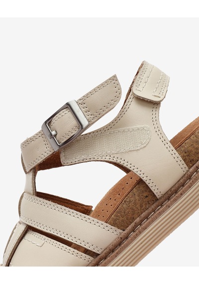 Clarks Arwell Sun Kadın Krem Sandalet 26181413 Krem