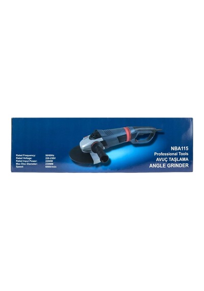 Dawreek NBA115 230 MM Spral Bse Döner Başlıklı Taşlama