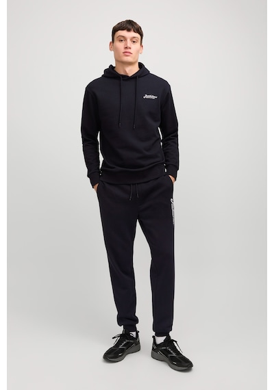 Jack & Jones Jpstgordon Beau Sweat Pan Siyah Erkek Eşofman Altı Siyah