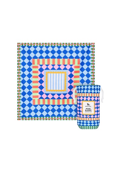 Dock And Bay Piknik Örtüsü Design L Bright Side Up Çok Renkli
