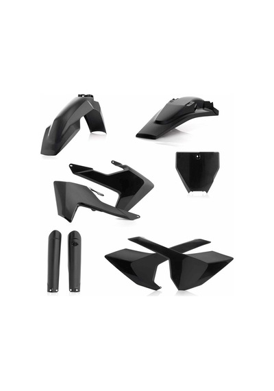 Acerbis Husqvarna Fc 16-18 Grenaj Set Siyah Siyah