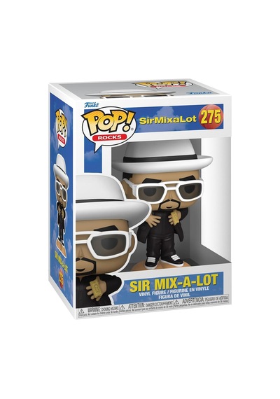Pop Rocks: Sir Mix-a-lot Funko Vinil Figür Uyumlu Kutu Koruyucu Kılıf Ile Bağlanmıştır , Çok Renkli