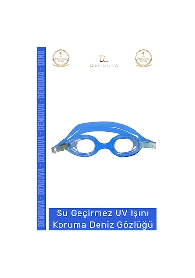 Premium Ayarlanabilir Kayış Su Geçirmez Uv Işını Koruma Silikon Plastik Antifog Çocuk Deniz Gözlüğü Çok Renkli