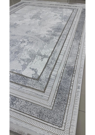 Safyün Halı Kadife Kf470 Gri 200 X 290 Renkli