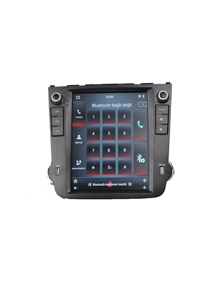Aln Honda Crv Tesla 2007/2012 8gb Ram 128gb Hafıza Carplay Android Multimedya 12"