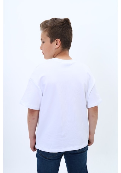 Toontoy Kids Toontoy Erkek Çocuk Pamuklu Bisiklet Yaka Kısa Kollu Düşük Omuz Baskılı Basic Tişört 22978 Beyaz Toontoy Kids Toontoy Erkek Çocuk Pamuklu Bisiklet Yaka Kısa Kollu Düşük Omuz Baskılı Basic Tişört 22978 Beyaz
