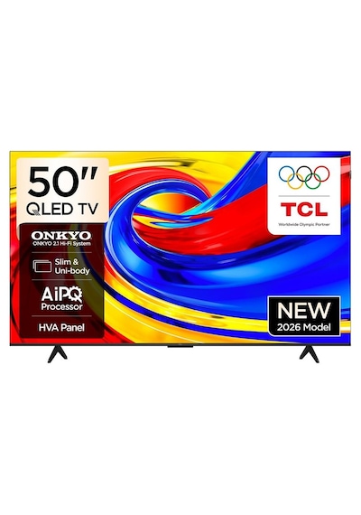 Tcl 50P7L 50" 127 Ekran Uydu Alıcılı 4K Ultra HD Google Smart QLED TV