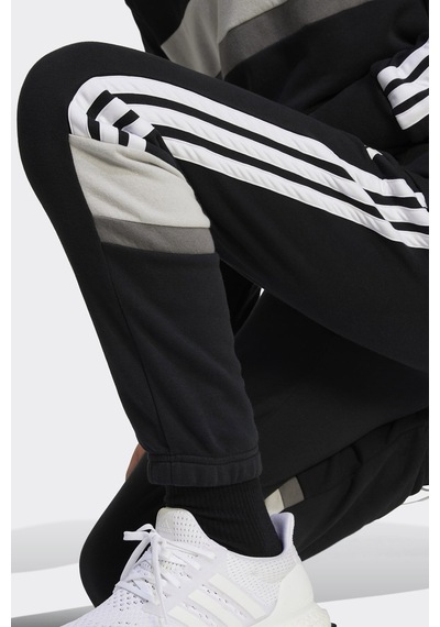 Adidas Seasonal Essentials Tiberio 3-stripes Fleece Çocuk Eşofman Altı Black-white Adidas Seasonal Essentials Tiberio 3-stripes Fleece Çocuk Eşofman Altı Black-white