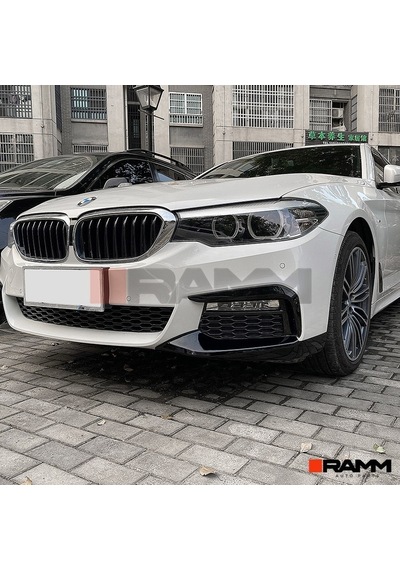 Bmw G30 M Sport Ön Tampon Flap Seti Parlak Siyah