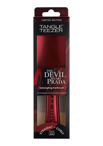 Tangle Teezer The Ultimate Detangler Chrome - Saç Fırçası - Devil Wears Prada Red