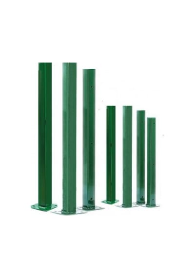 50 Cm Çim Çit Direği, Tutturma Aparatı, Metal Baba, Montaj Aparatları Dahil