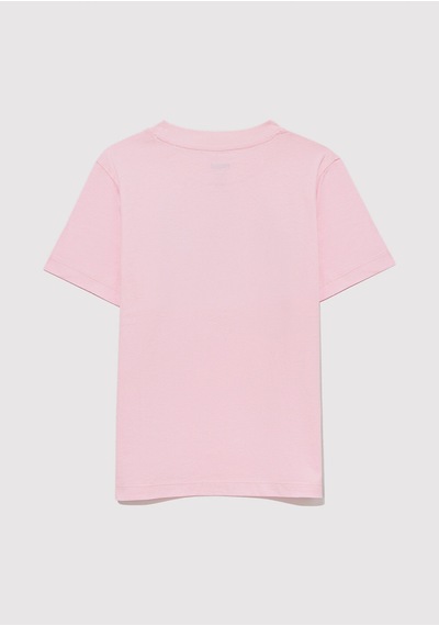 Mavi - Mavi Logo Baskılı Pembe Tişört 7610109-86953 Pembe