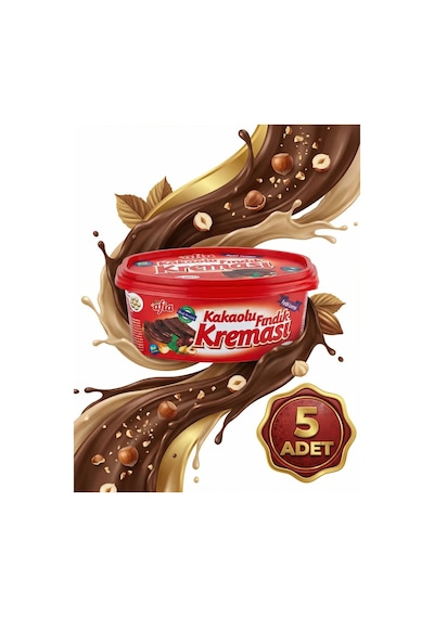 Afia Kakaolu Fındık Kreması 5x400 Gr