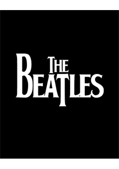 Zepplin Giyim The Beatles Logo Büyük Sırt Patch Yama Siyah