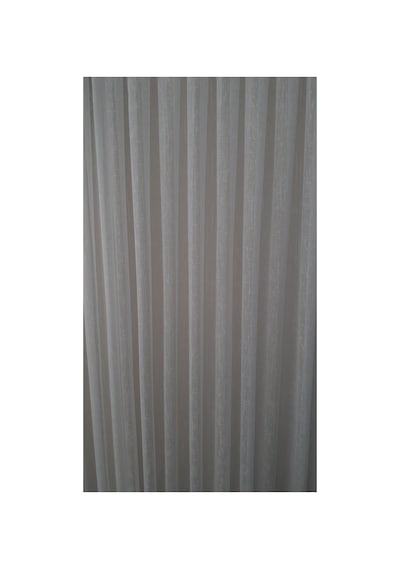 Keten Etekleri Kurşunlu 1-2,5 Normal Pileli 500 X 200 Cm Tül Perde Kırık Beyaz