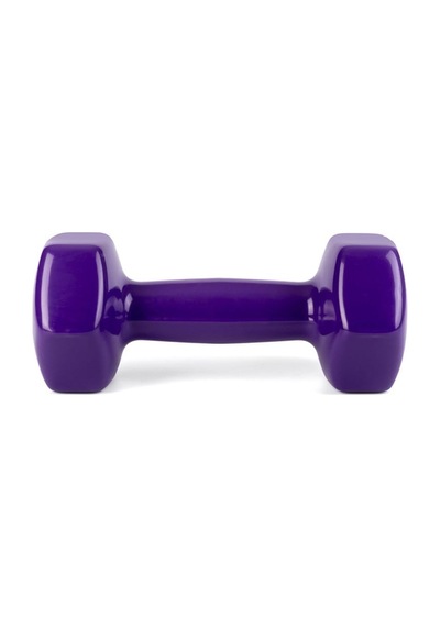 Gymo Hex Shape Vinil Dambıl 5kg Mor