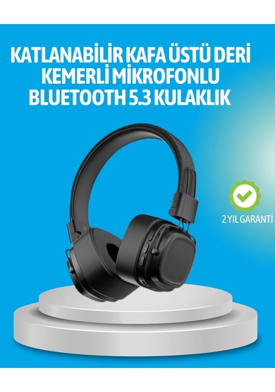 Zenvia Deep Bass Destekli Kablosuz Katlanabilir Kulak Üstü Kulaklık Znv2026