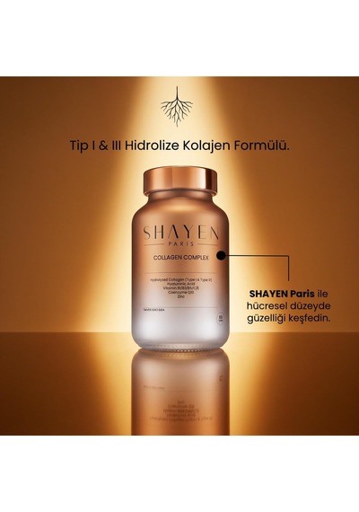 Tr Collegen Complex - Skin Longevity Kolajen & Güzellik Takviyesi - Kolajen Hidrolizat Tip I & Iıı Takviye Tableti