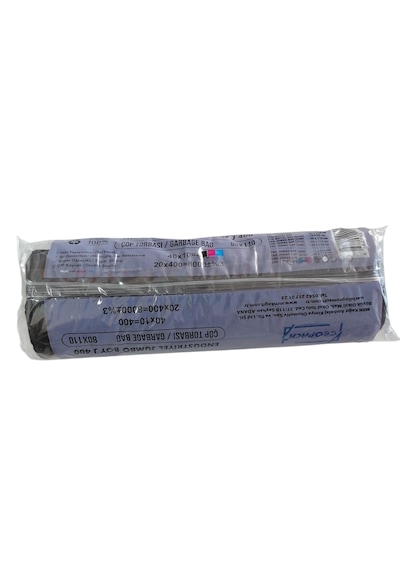 Ceopack Endüstriyel Jumbo Boy J400 Çöp Torbası 80x110 Cmx 3 Adet