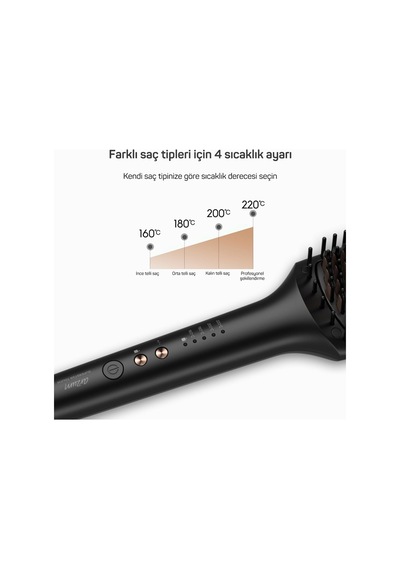 Ar5068 Superstar Touch Saç Düzleştirici Tarak Derin Mavi Genel