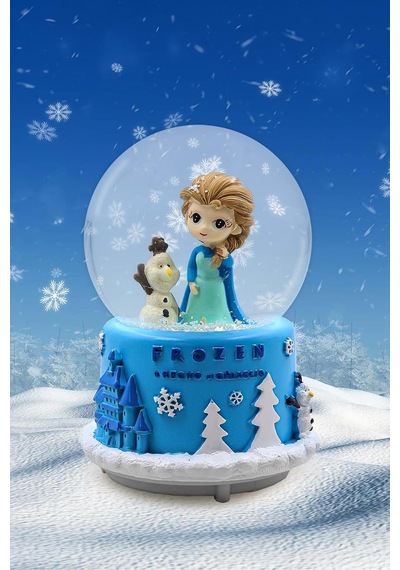 Işıklı Müzikli Frozen Kar Küresi Diğer